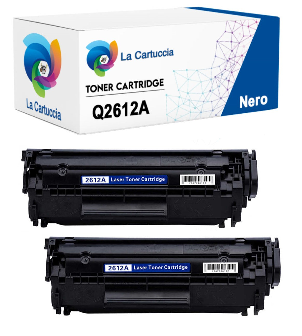 Toner Compatibile HP Q2612A