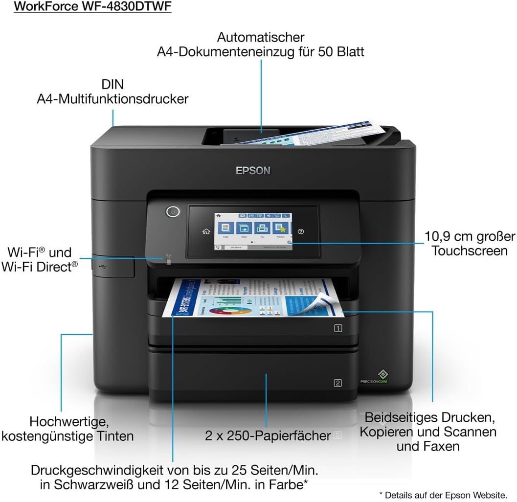 Epson Workforce PRO WF-4830DTWF