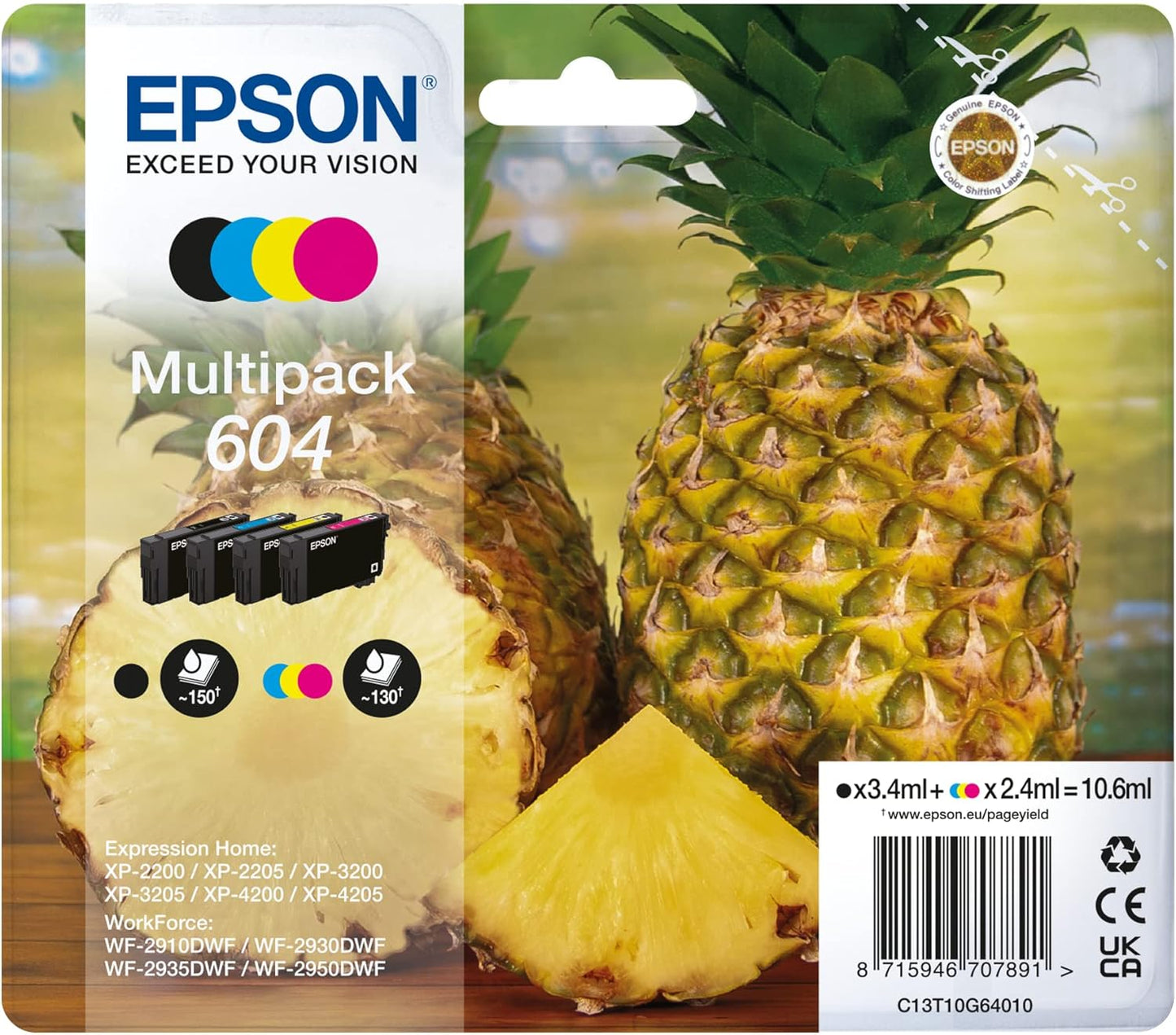 EPSON ORIGINALE 604 KIT